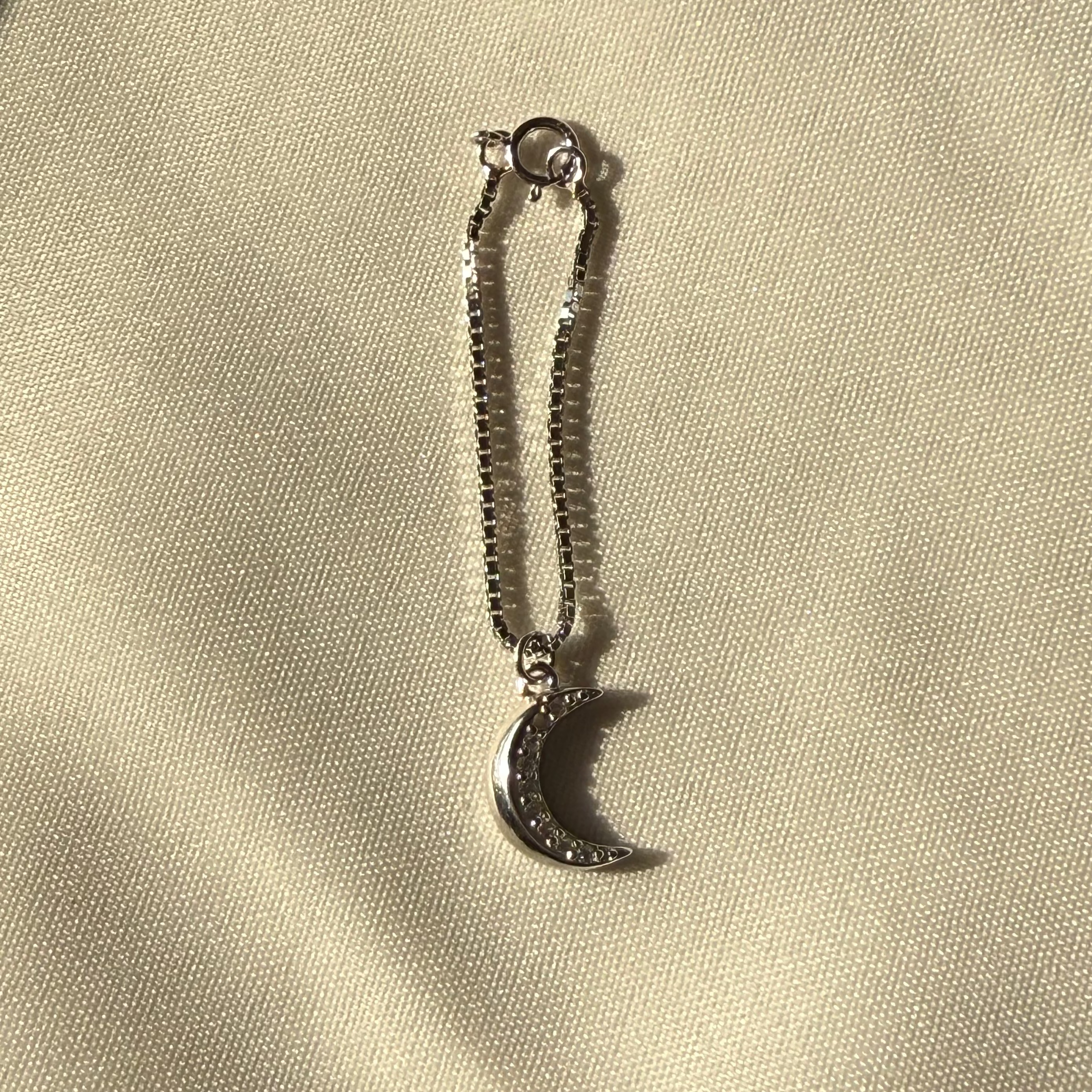 Moon watch charm